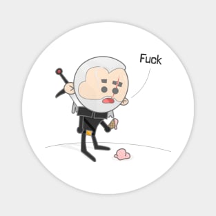 Witcher dropped his ice cream Magnet